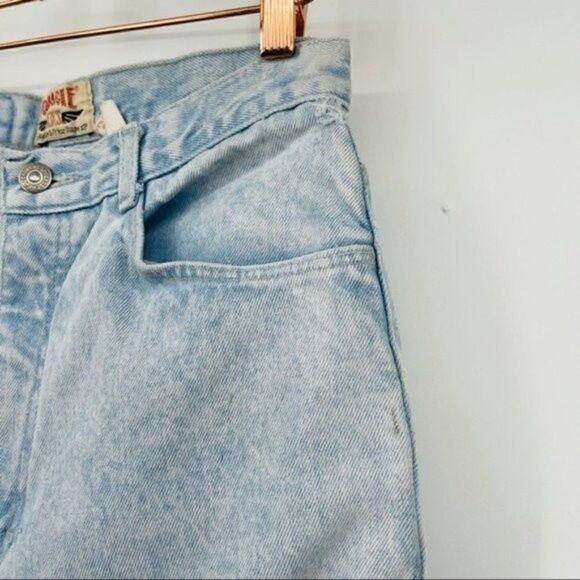 Vintage Jordache blue mom jeans size 11 or 28 light wash BoxD - Picture 4 of 10